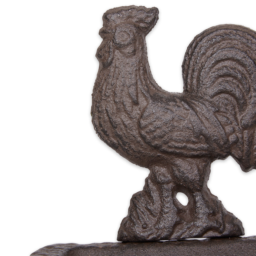 Rooster Cast Iron Soap Dish