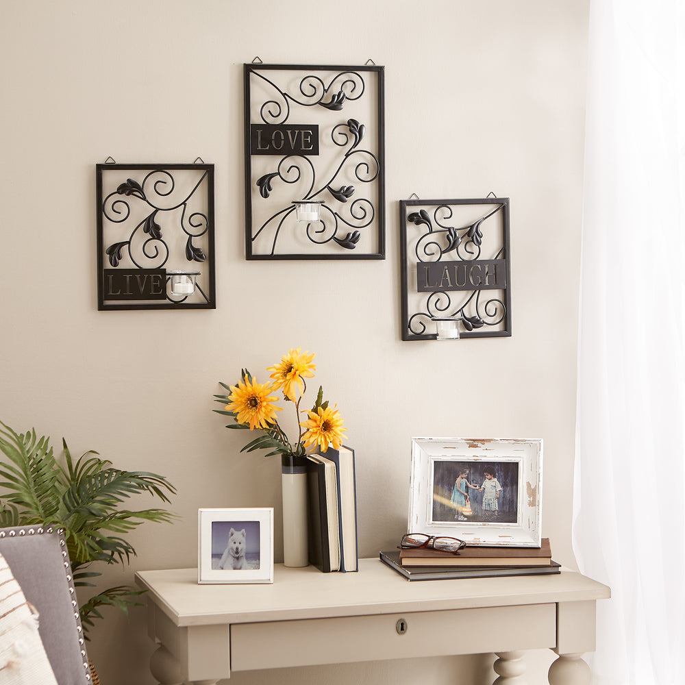 Live Love Laugh Wall Decor