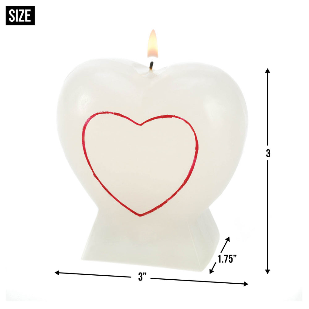 Hearts & Lips Glow Candles
