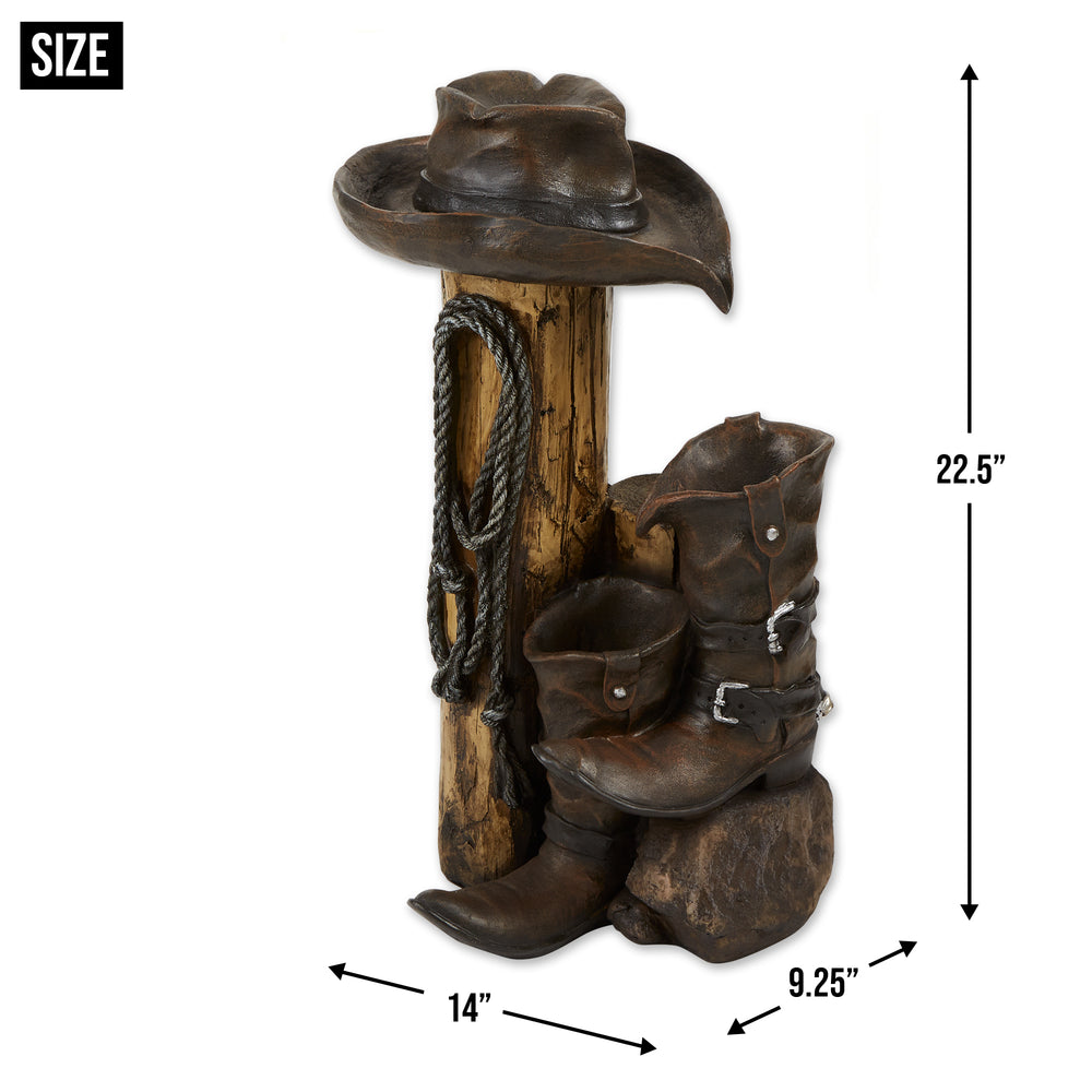 Wild Western Water Fountain