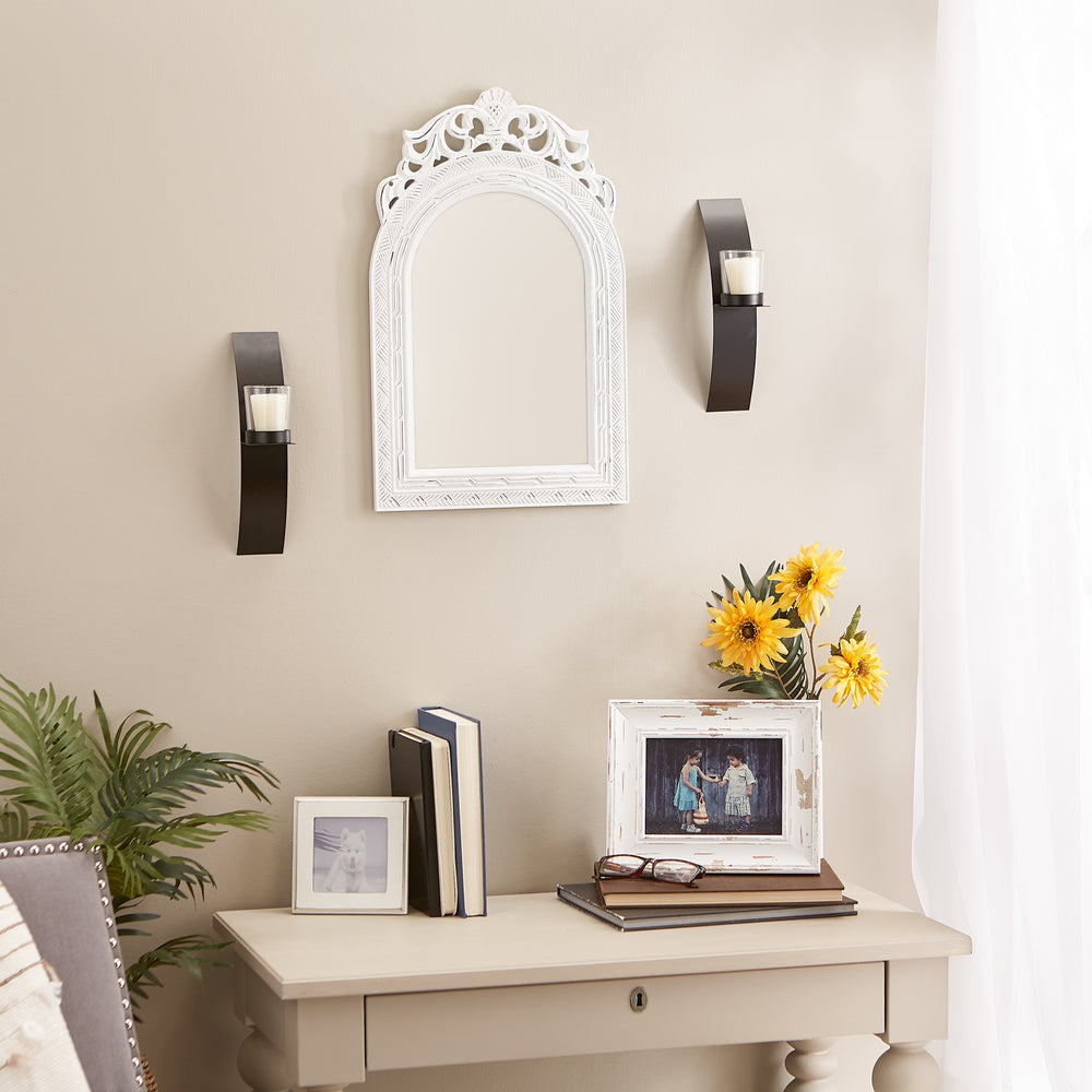 Mod-Art Candle Sconce Duo