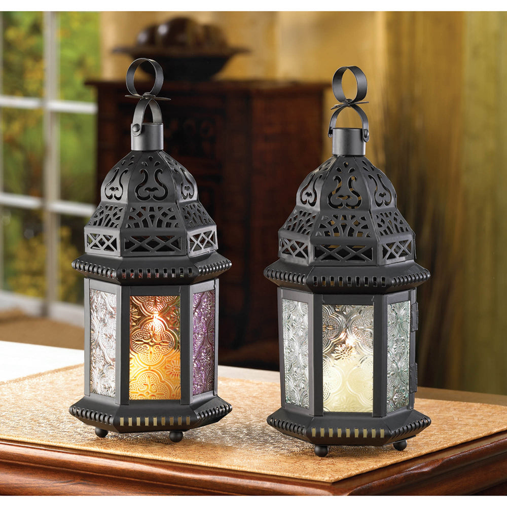 Clear Glass Moroccan Lantern