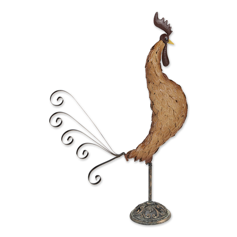 Metal Sculpture Rooster