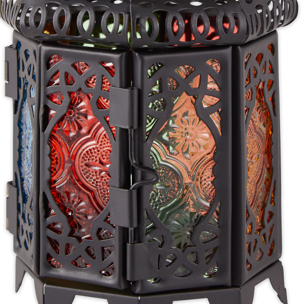 Rainbow Moroccan Lantern Stand