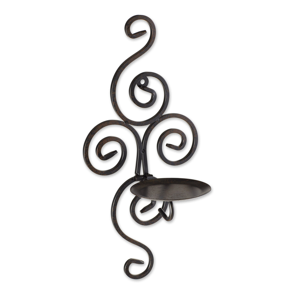 Scrollwork Candle Sconces