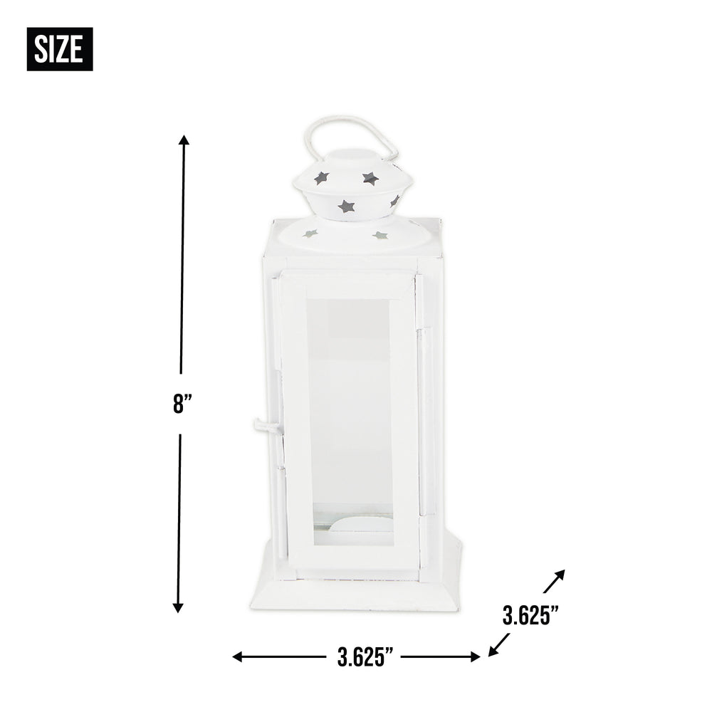 Starlight White Candle Lantern