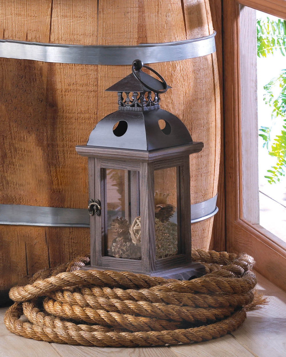 Small Monticello Candle Lantern