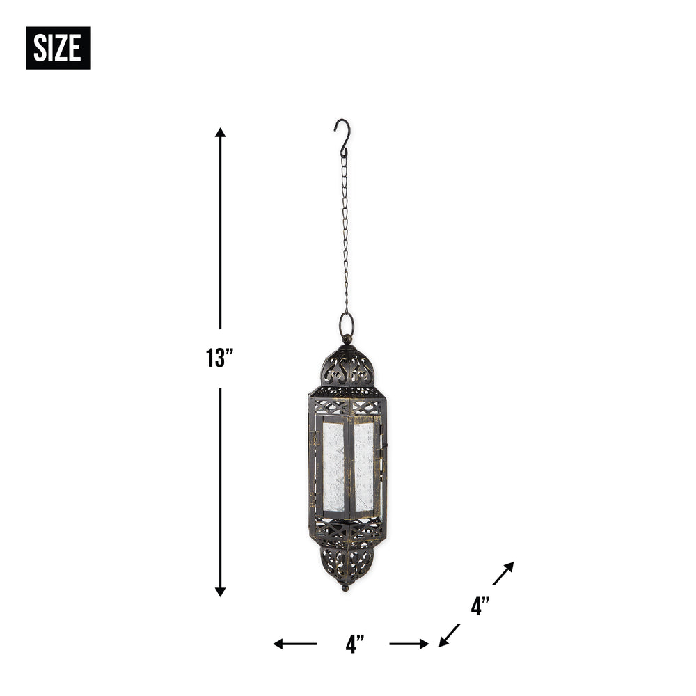 Victorian Hanging Candle Lantern