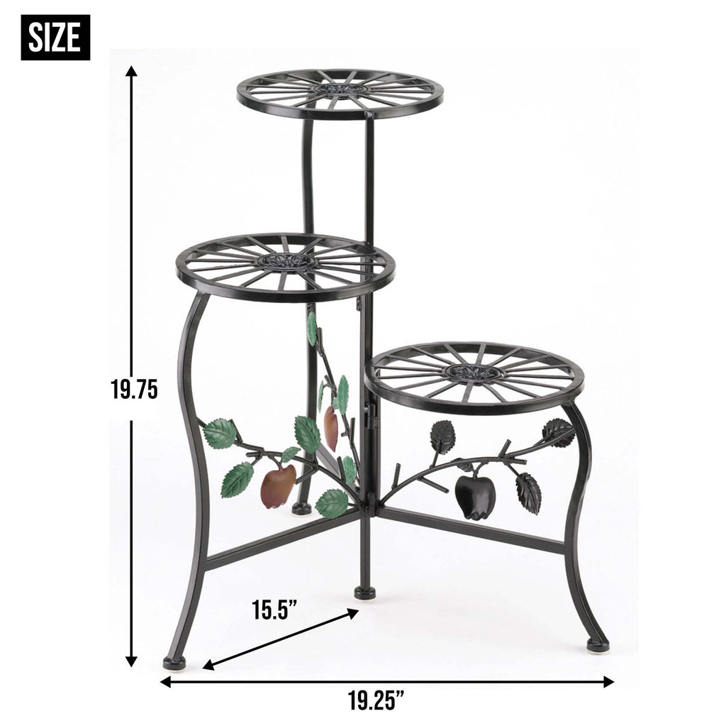 Country Apple Plant Stand