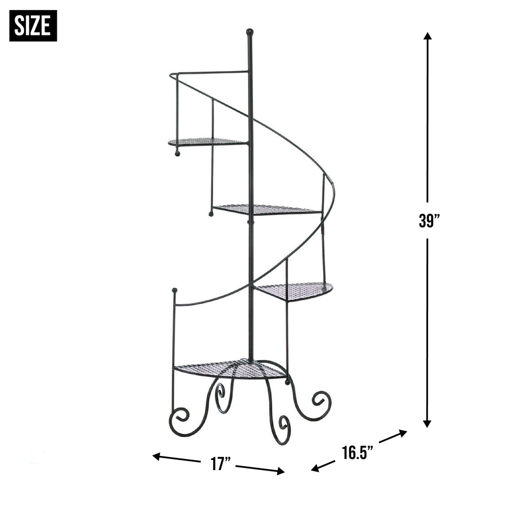 Spiral Showcase Plant Stand