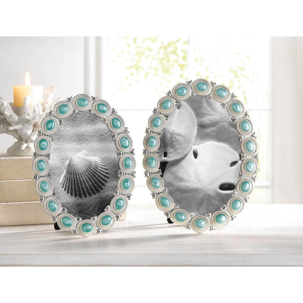 Sea Cabochon Photo Frame 5x7
