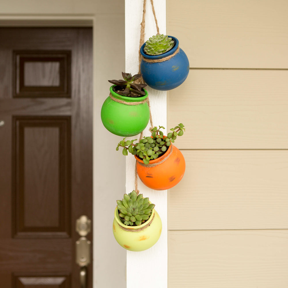 Fiesta Dangling Pots