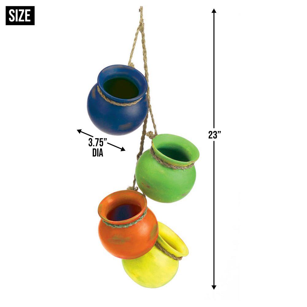 Fiesta Dangling Pots