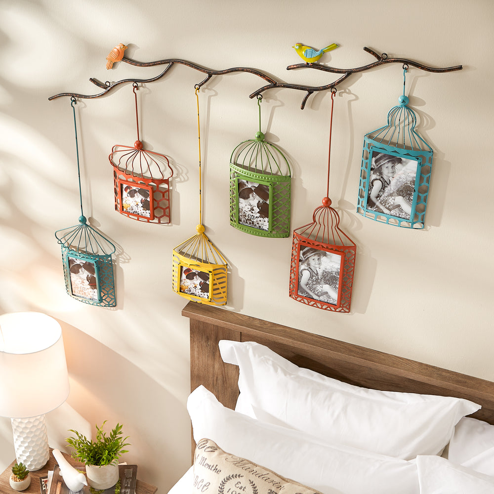 Birdcage Photo Frame Decor