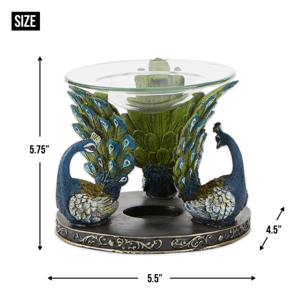 Peacock Plume Oil Warmer