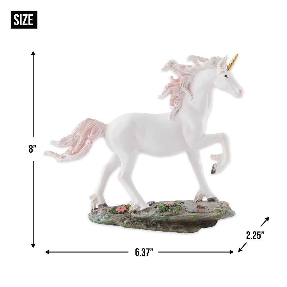 Unicorn Crystals Figurine