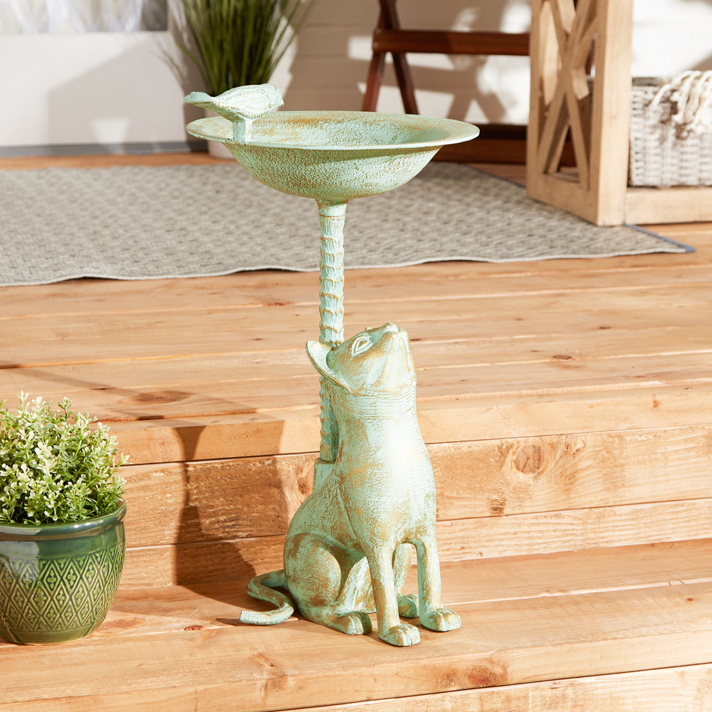 Cat Birdbath