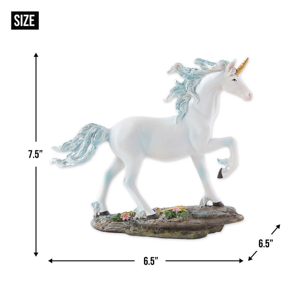 White Unicorn Figurine
