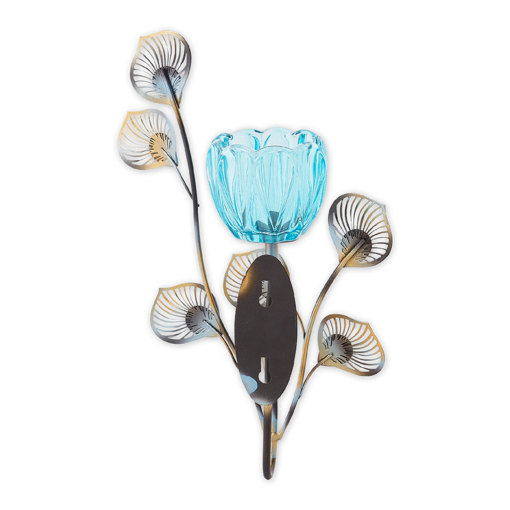 Peacock Blossom Single Sconce