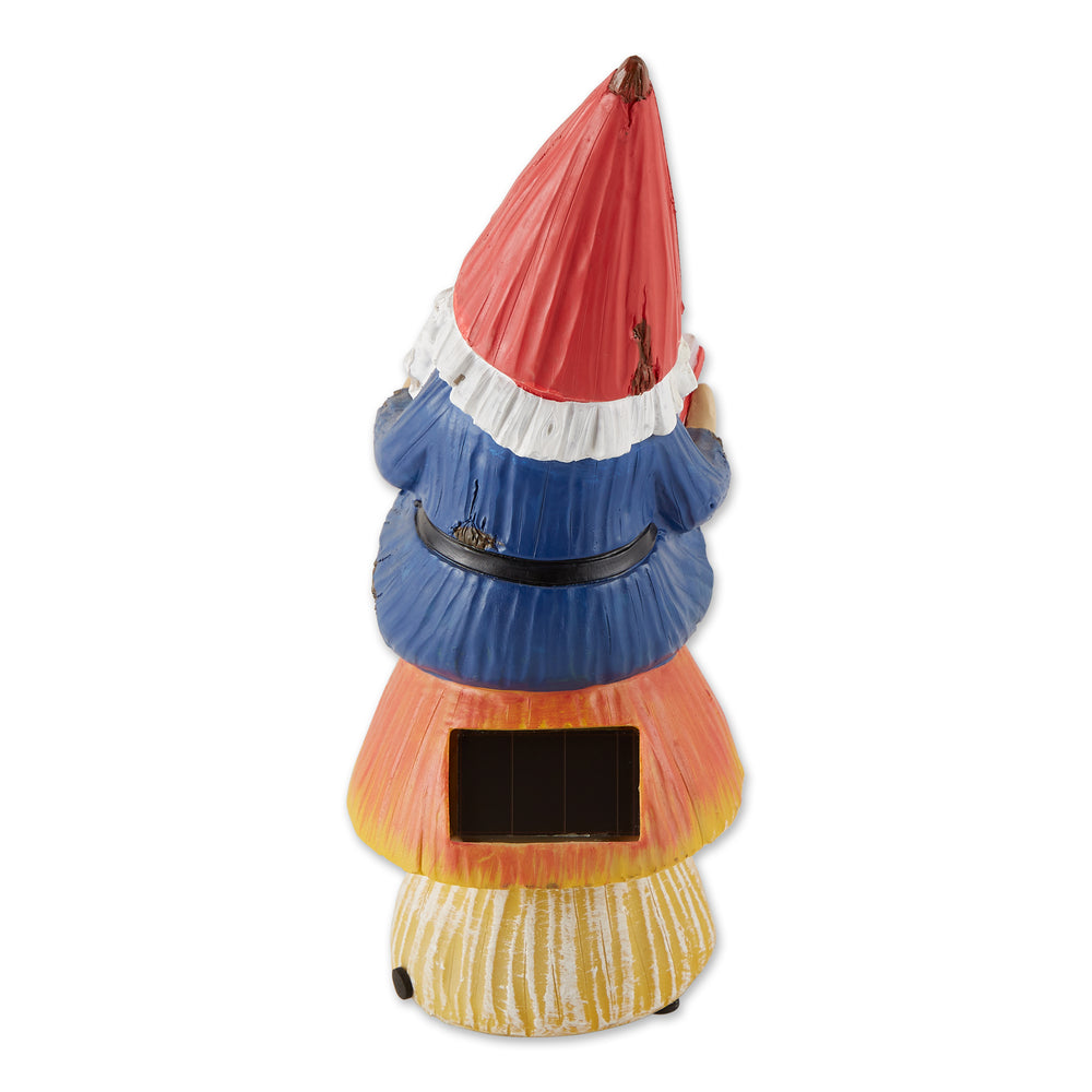 Bookworm Gnome Solar Statue