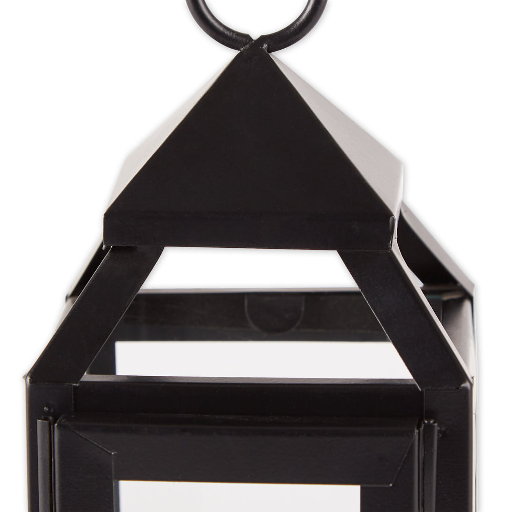 Black Mini Contemporary Lantern