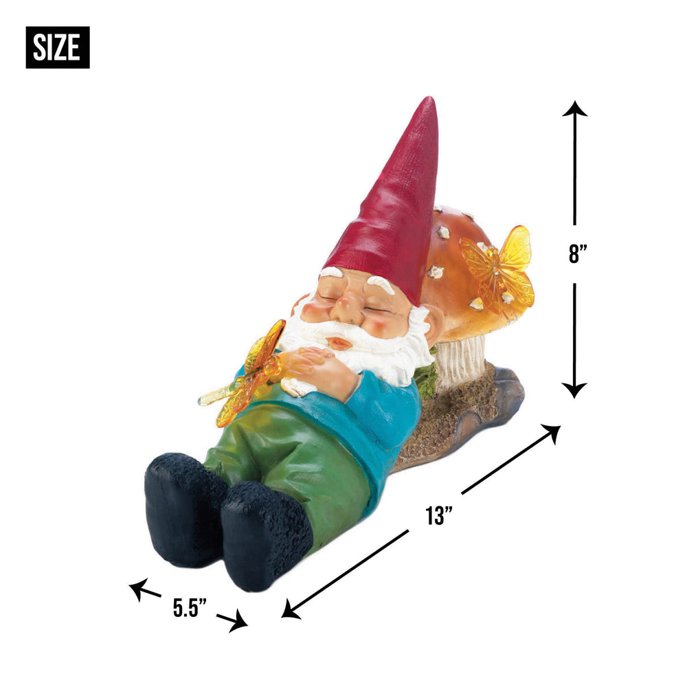 Solar-Powered Sleepy Gnome