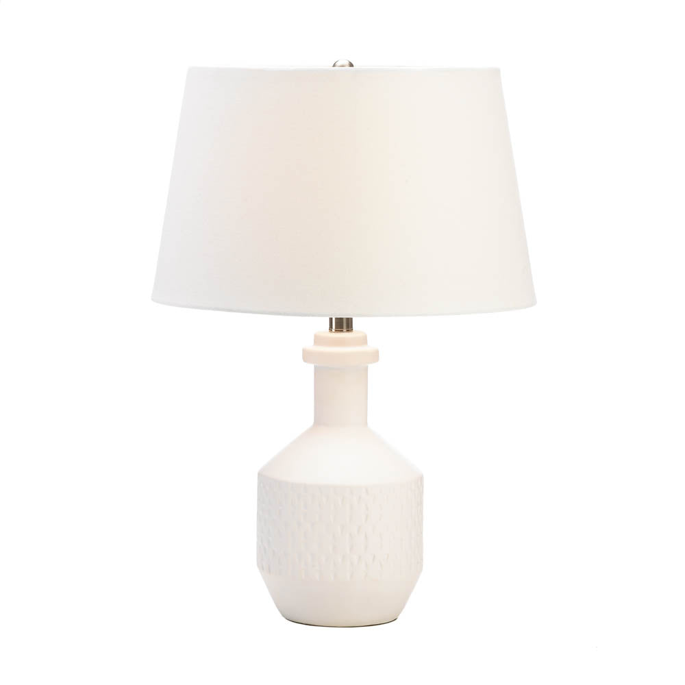 White Base Table Lamp