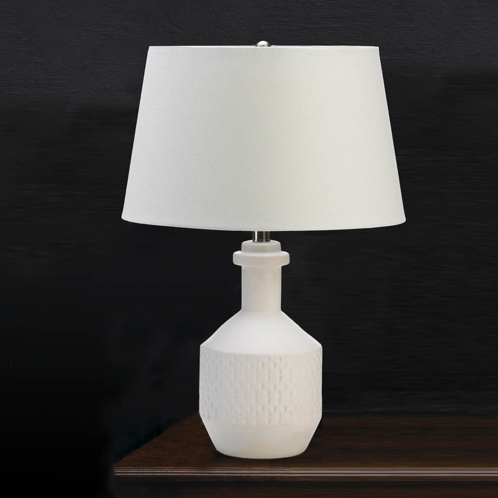 White Base Table Lamp