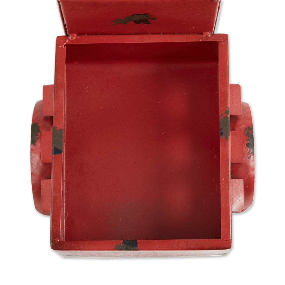 Red Truck Solar Light Planter