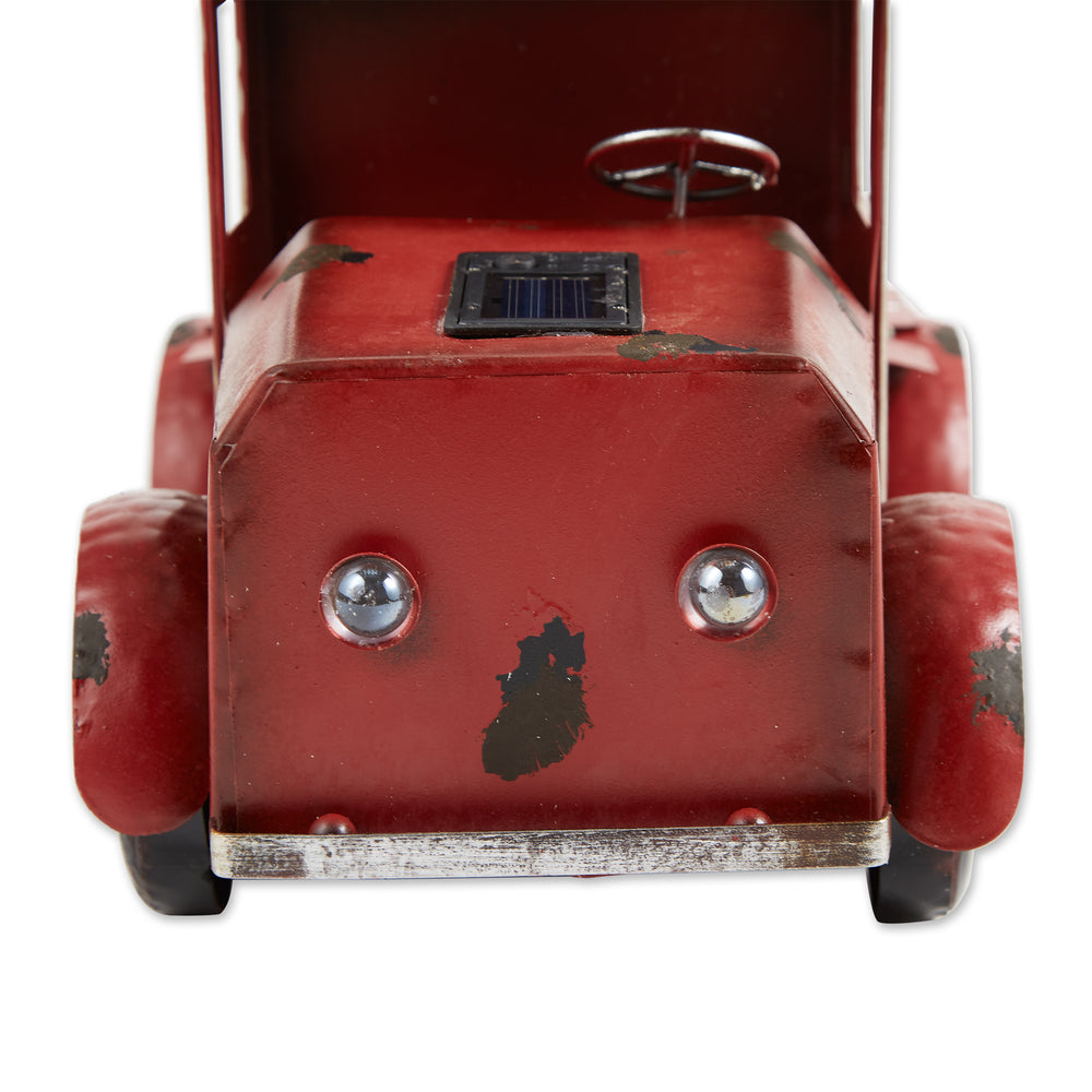 Red Truck Solar Light Planter