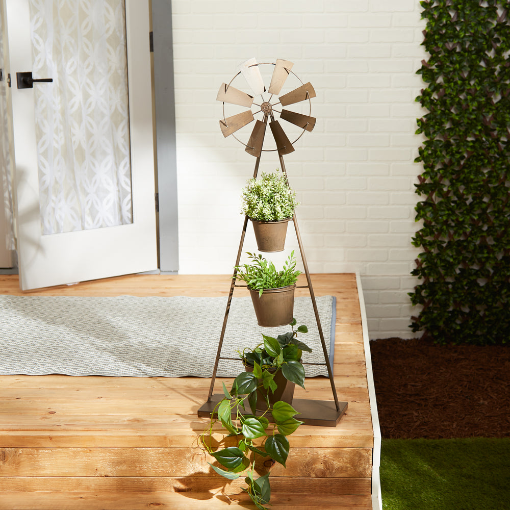 Windmill Plant Stand