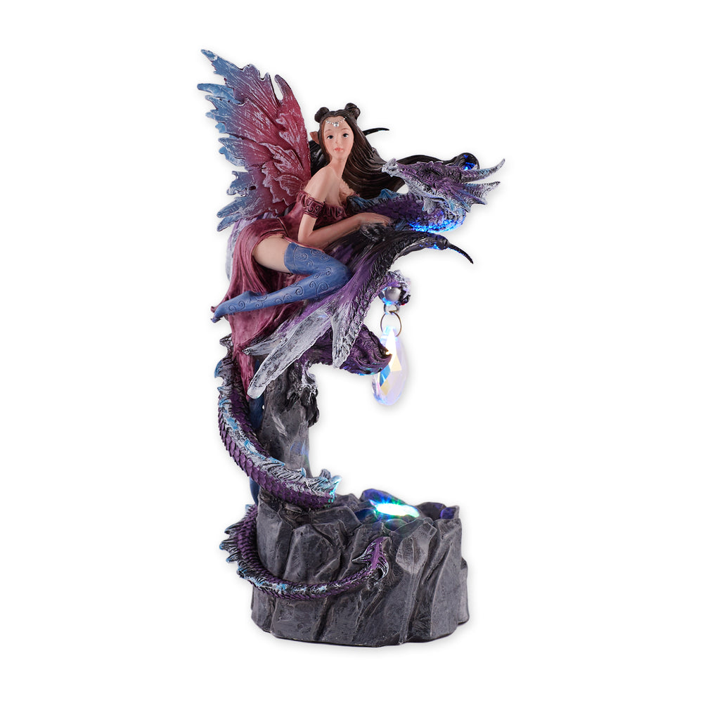 Light Up Fairy & Dragon Figurine