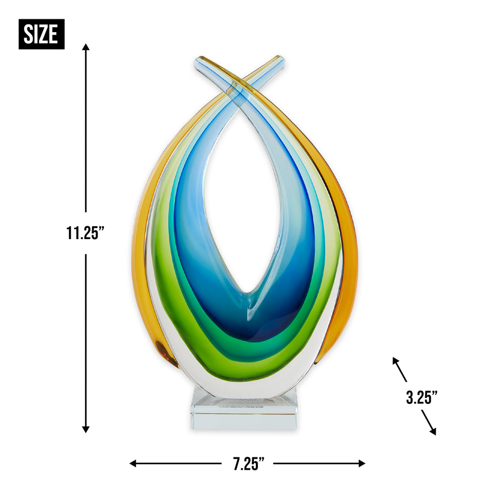 Art Glass Statue