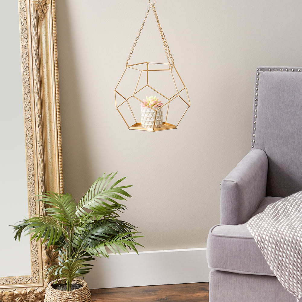 Hanging Geometric Plant Holder