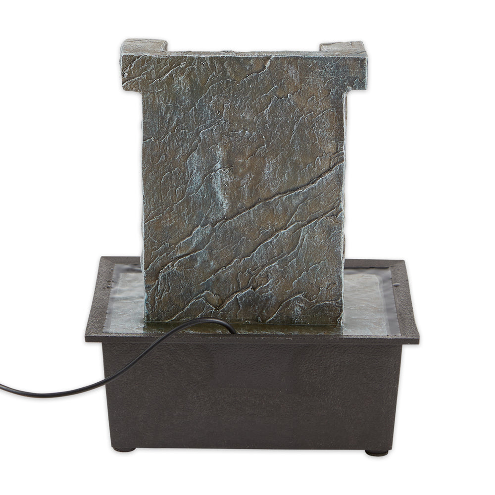 Stone Wall Tabletop Fountain