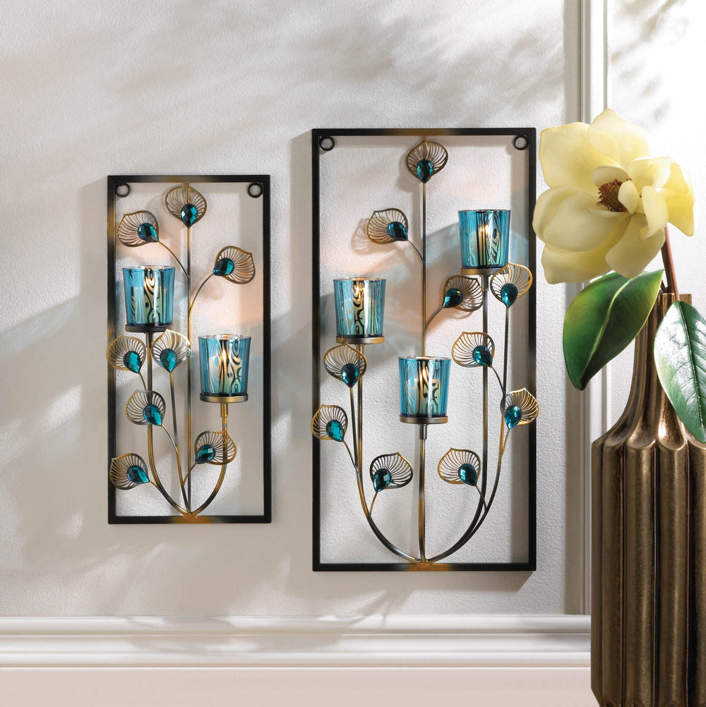 Peacock clearance wall sconce