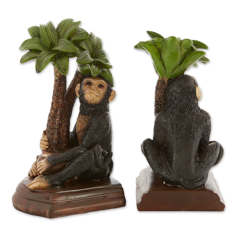 Monkey Bookends