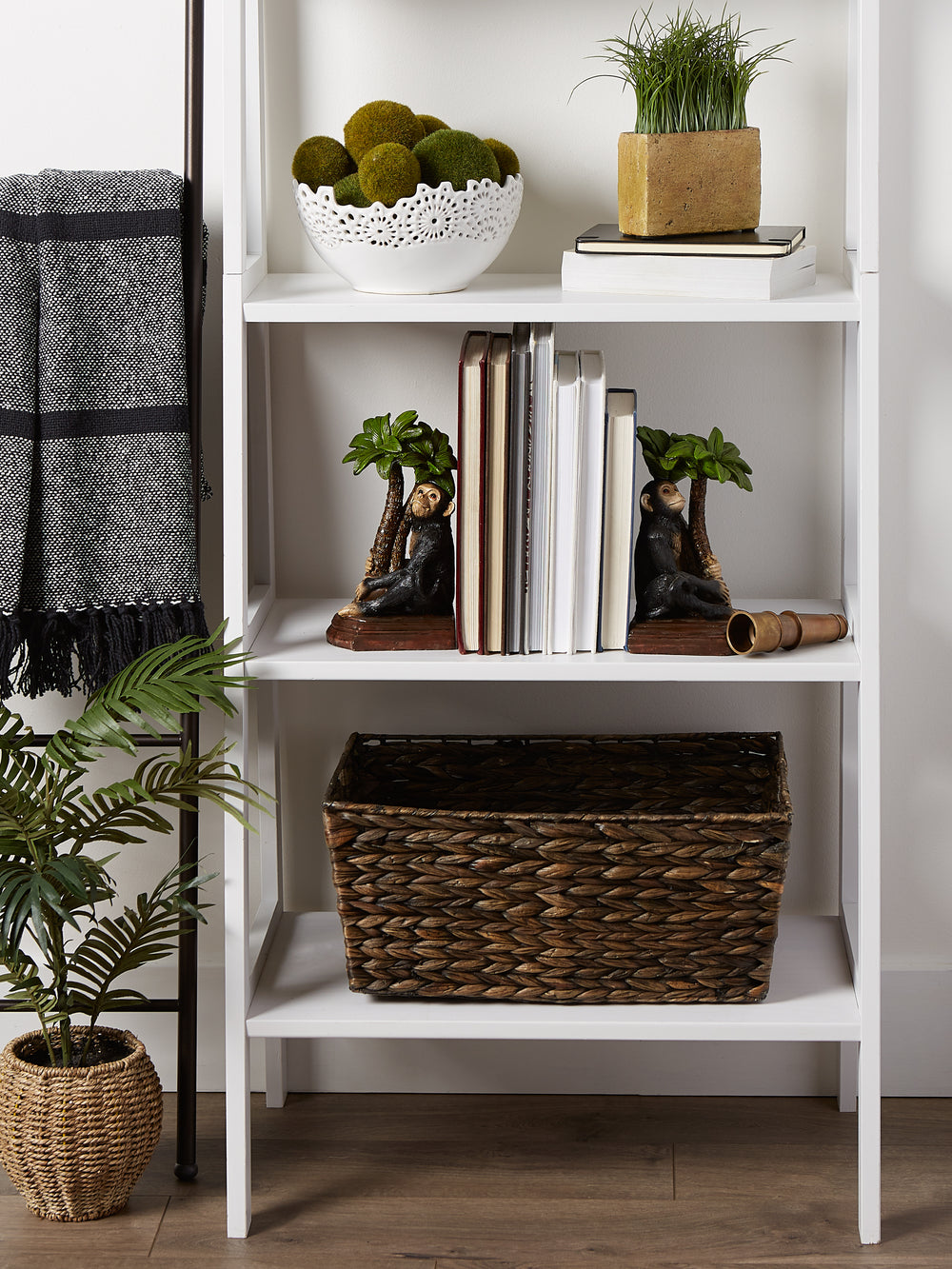 Monkey Bookends