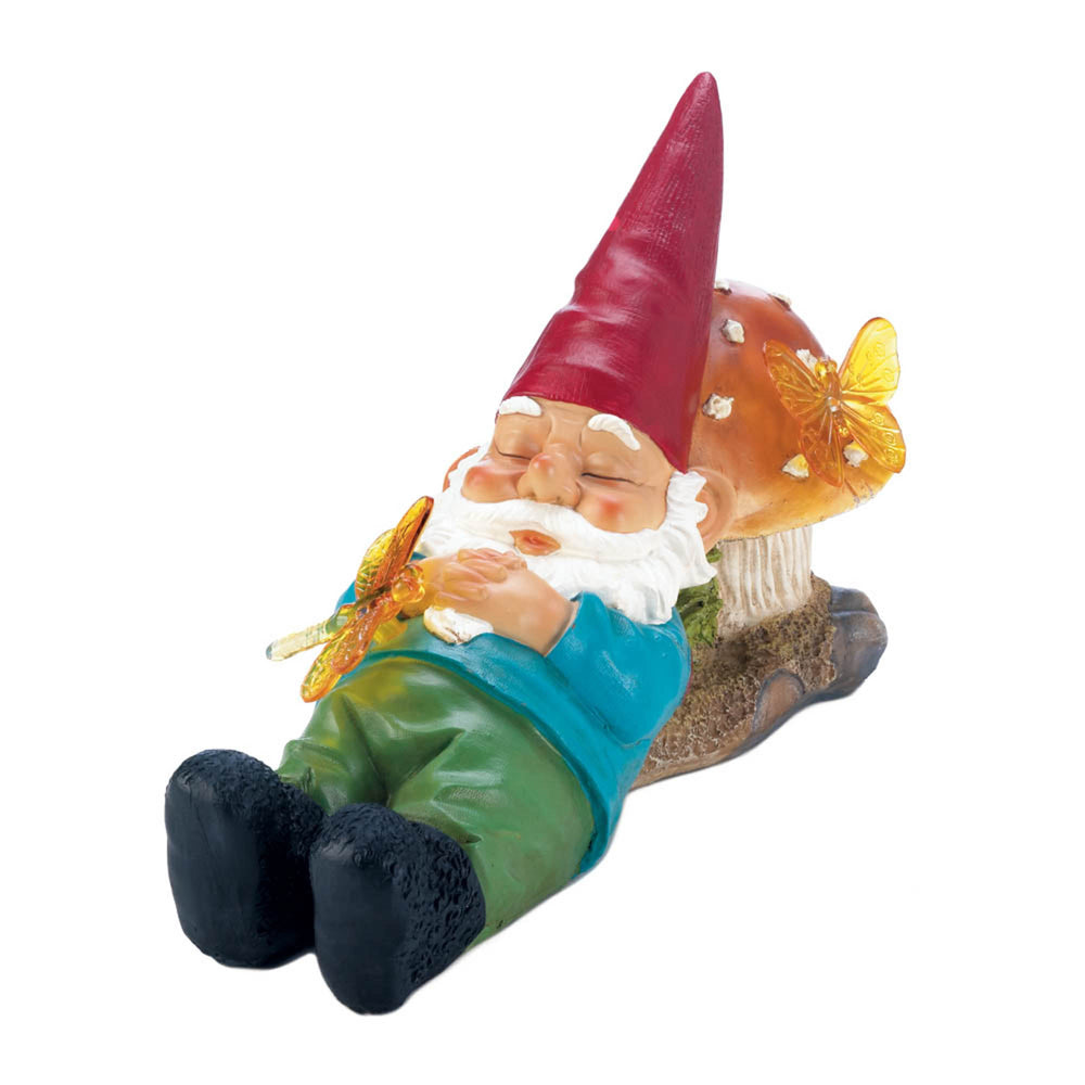 Solar-Powered Sleepy Gnome