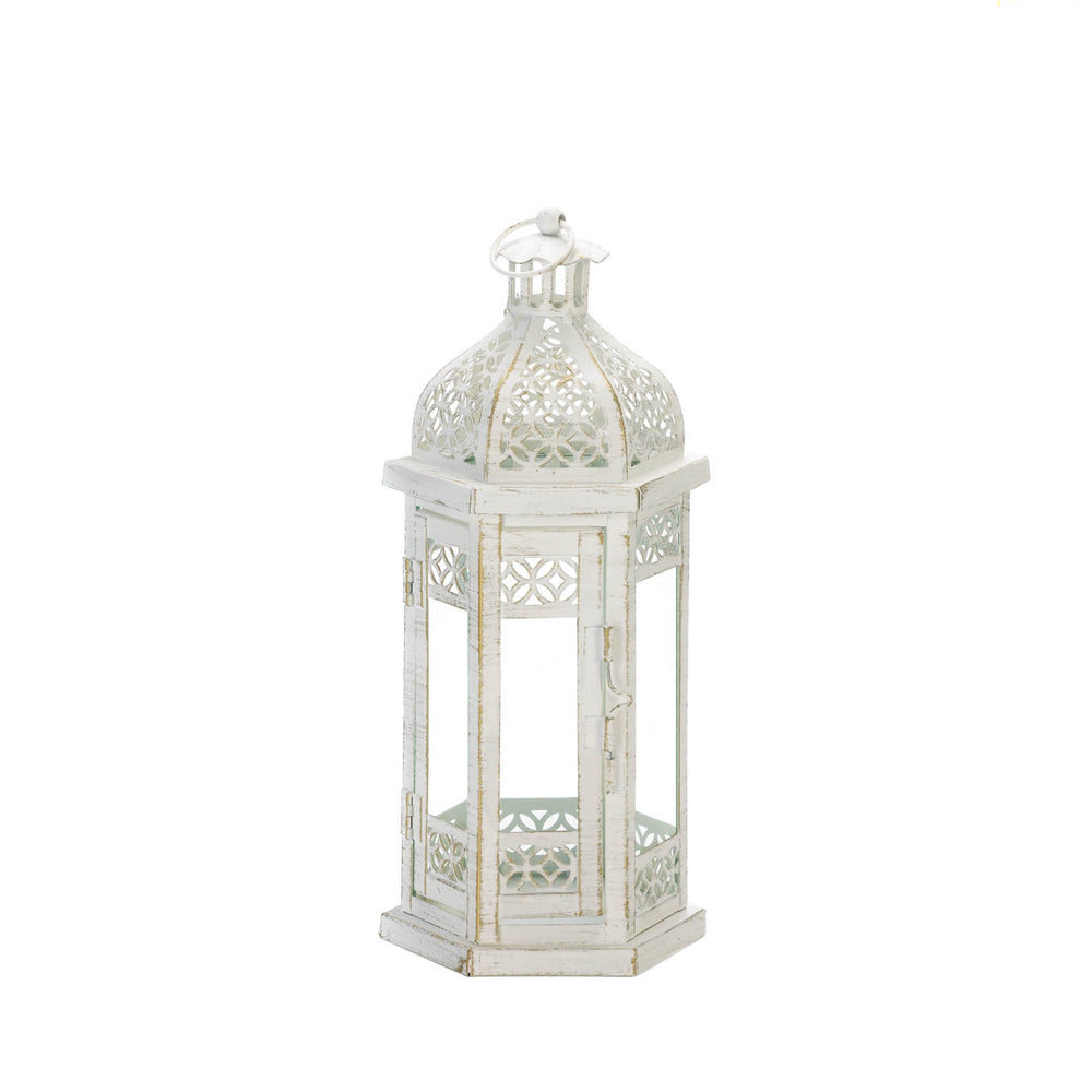 Antique-Style Floral Lantern