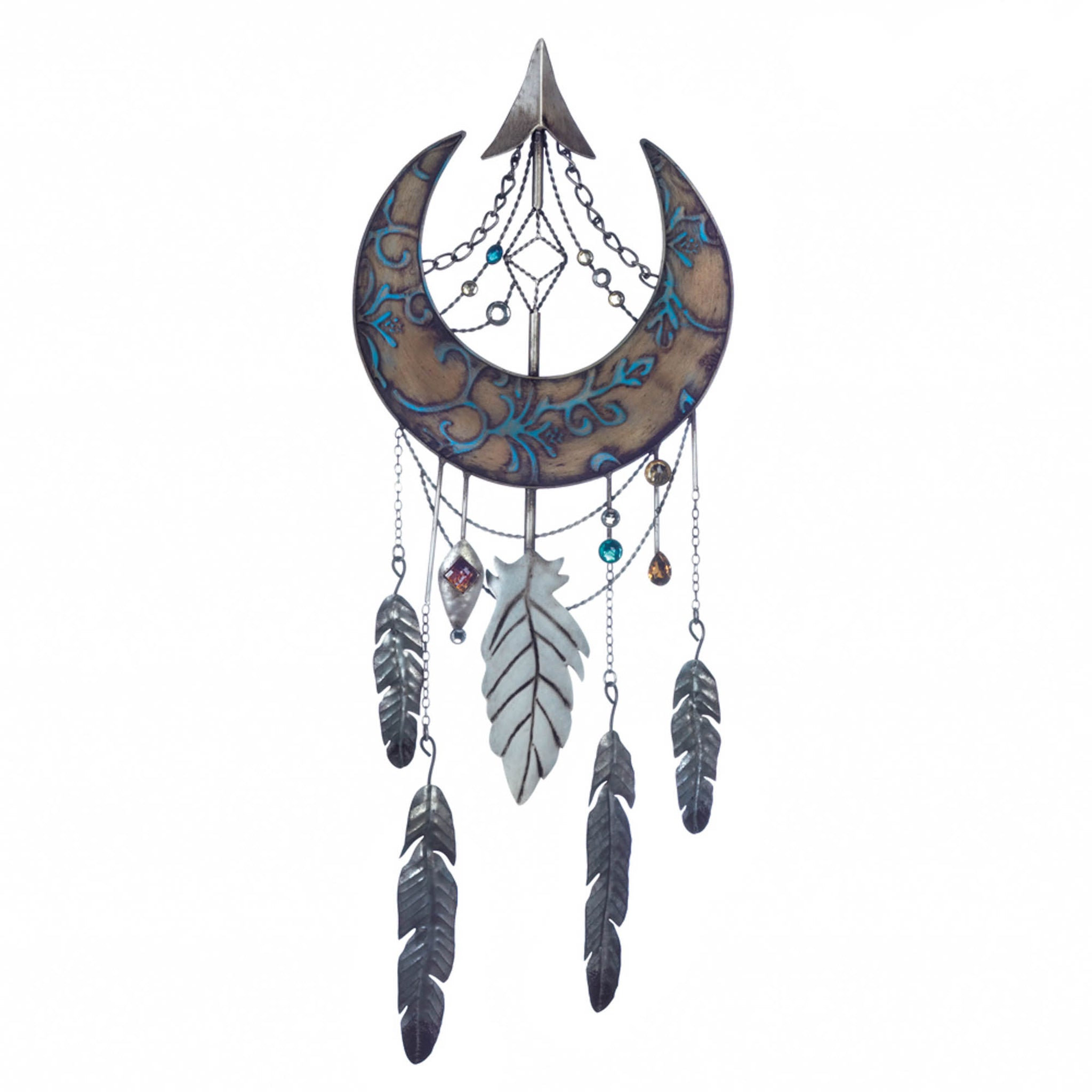 Crescent Moon Dreamcatcher Wall Decor – Zingz Home