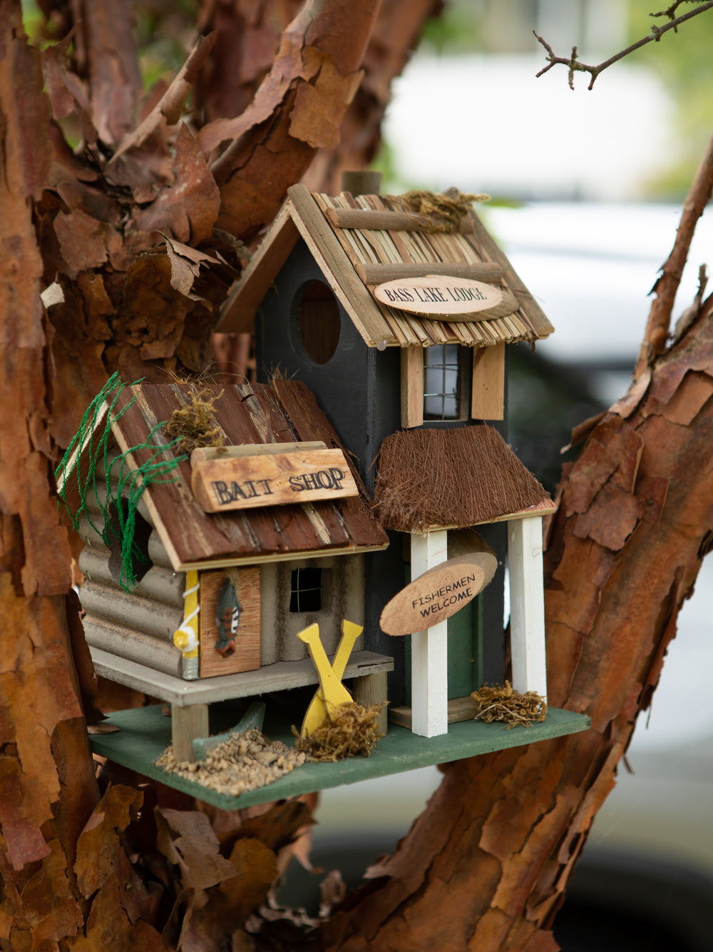 Bass Lake Lodge Birdhouse