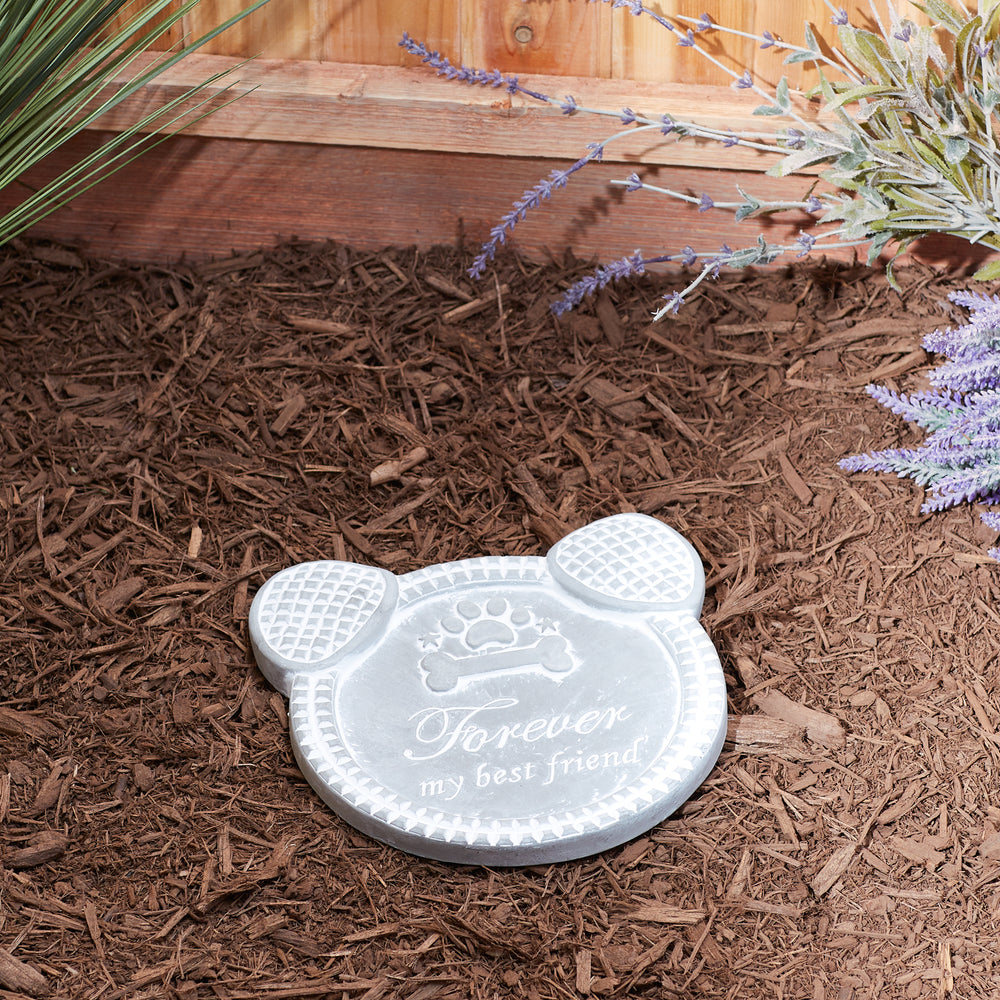 Forever My Best Friend Dog Memorial Stepping Stone