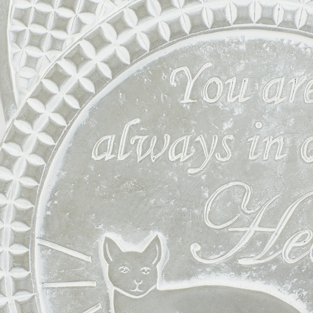 You Are Always in Our Hearts Cat Memorial Stepping Stone
