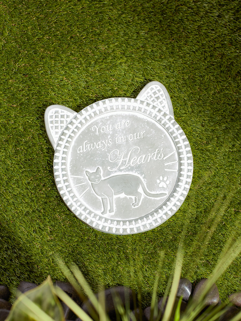 You Are Always in Our Hearts Cat Memorial Stepping Stone