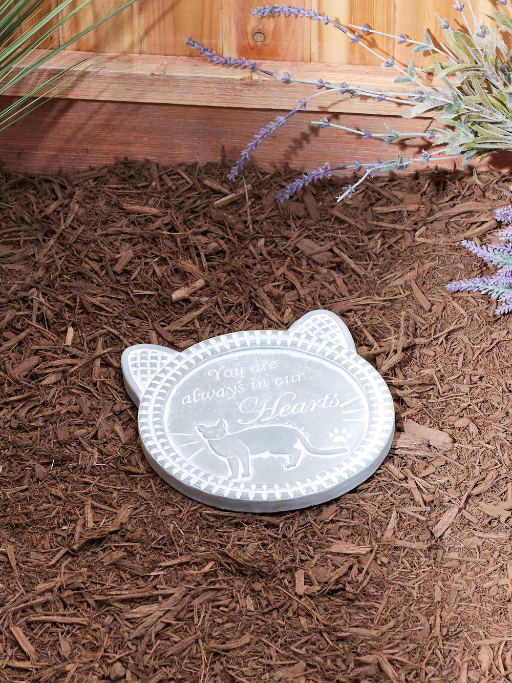 You Are Always in Our Hearts Cat Memorial Stepping Stone