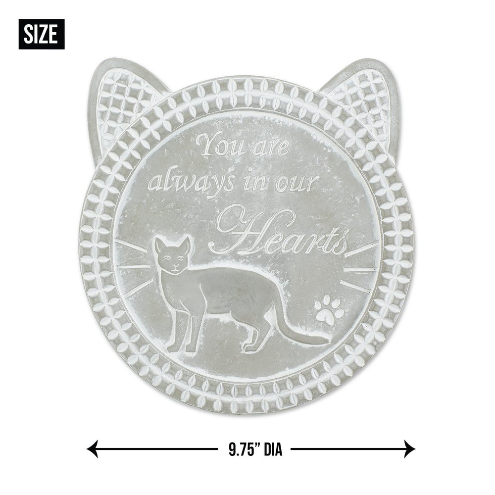 You Are Always in Our Hearts Cat Memorial Stepping Stone