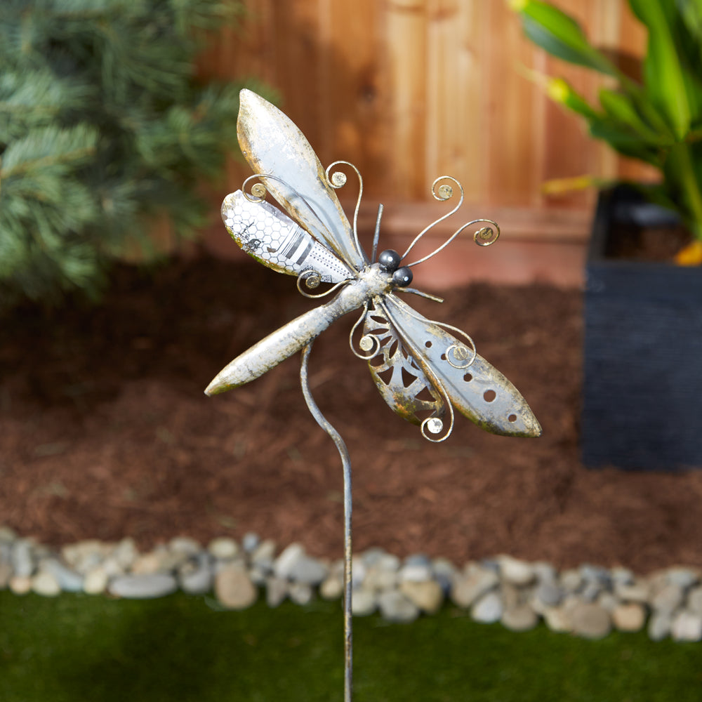 Dragonfly Garden Stake