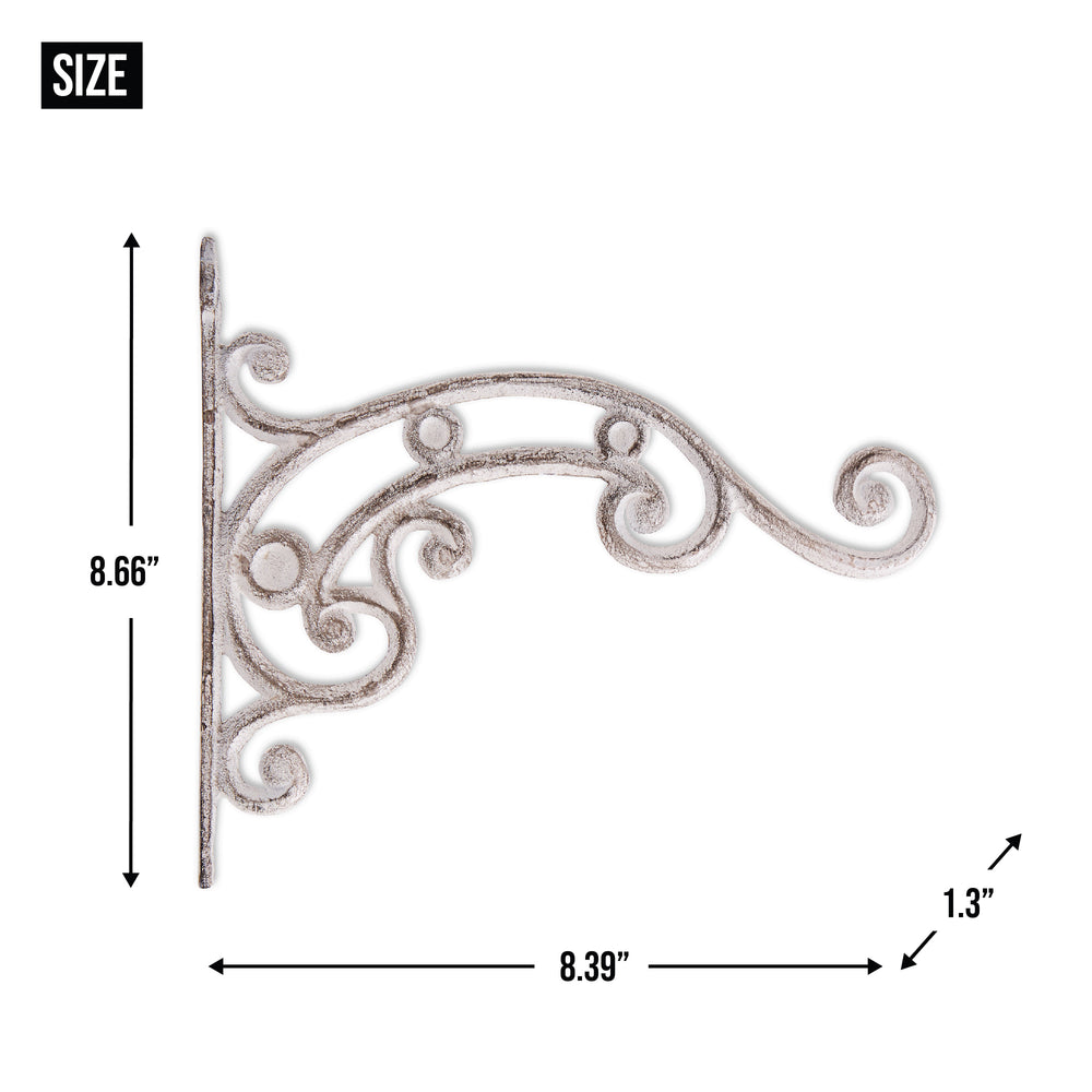 Ornate Cast Iron Planter Bracket