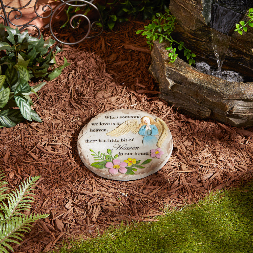 Someone In Heaven Little Bit Of Heaven In Our Home Memorial Stepping Stone